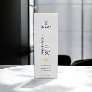 IMAGE Skincare PREVENTION+ Sun Serum SPF 30, Untinted Wear Under Makeup, 1 Oz 🔥 - Picture 1 of 3