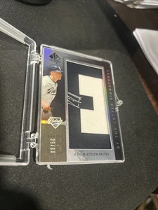 2007 SP Authentic By The Letter Autograph Patch E 03/50 Kevin Kouzmanoff Padres - Picture 1 of 2