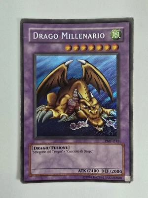 Yugioh! Drago Millenario PMT-I143 Rara Segreta Discrete Condizioni Anno 2003 Ita - Immagine 1 di 4