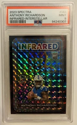 2023- Spectra - Infrared Anthony Richardson RC #I-AR- Interstellar Prizm /50!🏈 - Image 1 of 3