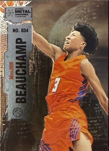 Marjon Beauchamp 2022 SkyBox Metal Universe Champions #034 - Picture 1 of 2