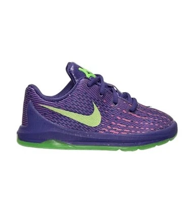 Nike Niño Pequeño KD 8 768869-535 Traje Púrpura Verde Zapatos Kevin Durant Talla 5c Foto 1 de 4