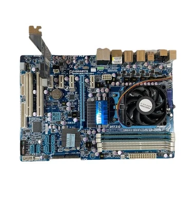 Gigabyte GA-MA770T-UD3 AM3 Motherboard w/ Athlon II X4 640 CPU & 4GB DDR3 RAM - Image 1 of 4
