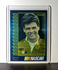 Michael Waltrip 1993 Maxx Premier Plus Racing #30 NASCAR Card Bahari Racing - Picture 1 of 2