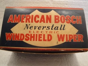 American Bosch Electric Windashield Wiper Engine 12 Volt Electrci Model 108 &Box - Picture 1 of 19