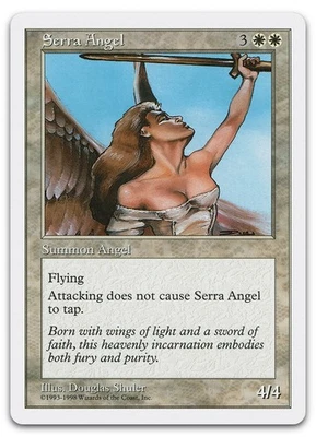 Serra Angel #57 (LP) Anthologies ATH Magic MTG - Image 1 of 2