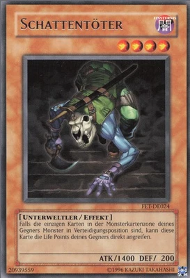YuGiOh Schattentöter (V.1) FET-DE024 Rare NM 1st - Bild 1 von 2