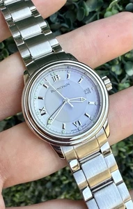 BLANCPAIN Watch 2102-1127-11 Leman Ladies White Dial Automatic 29mm 100M SS Date - Picture 1 of 16