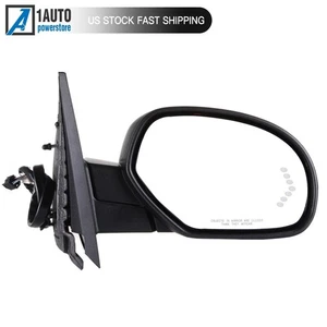 Power Fold Heated Puddle Light Right Signal Mirror For 2013 GMC Chevrolet 5.3L - Picture 1 of 10