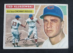 1956 Topps Ted Kluszewski Cincinnati Redlegs #25 VG - Picture 1 of 4