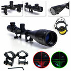 6-24X50 AOEG Red & Green Mil-Dot Illuminated Sniper Scope Outdoor Hunting Rifle