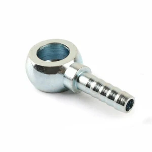 Made Of Steel Turbo Banjo Adapter Fitting 14mm to 3/8" 9.5mm Barb - Picture 1 of 6