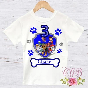 Paw patrol birthday shirt, boys paw patrol shirt - Picture 1 of 1