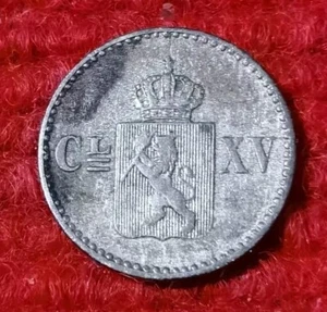 NORVEGE / NORWAY / NORGES - OSCAR II - 4 Skilling 1871 ARGENT - Foto 1 di 2