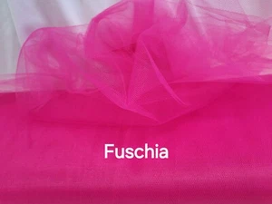 Tulle 54" Fuchsia or any of the other 25 colors, tutu, bows, wedding decor - Picture 1 of 64