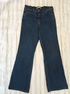 Levi's Damen Boot Cut 512 Jeans perfekt schlankmachend Größe 8 M dunkle Waschung EUC - - Bild 1 von 8