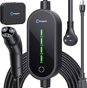 Level 1 & 2 EV Charger, 2024 Upgraded 16A Electric Car Mobile Charger - Picture 1 of 6
