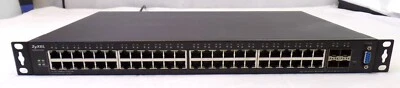 ZyXel 48 Port 10/100/1000Base-T Switch XGS2210-52, For Parts/ Repair - Image 1 of 4