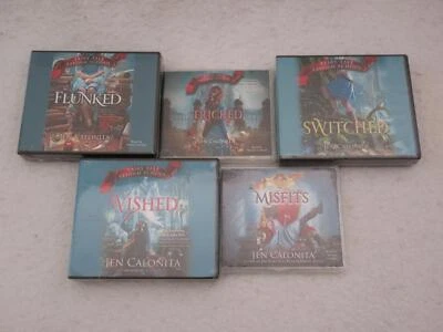 Lot Jen Calonita FAIRY TALE REFORM SCHOOL ROYAL ACADEMY REBELS Audio & MP3 CDs - Image 1 of 3