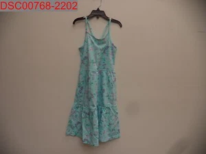 The Children's Place Girl’s Blue Floral Lightweight Dress L (10/12) 195935628075 - Picture 1 of 8