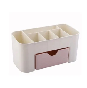 Organizador de mesa bañera caja de cosméticos dormitorio oficina contenedor joyero - Imagen 1 de 3