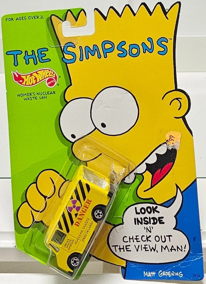 Hot Wheels 1990 - The Simpsons - Homer's Nuclear Waste Van - Bild 1 von 1