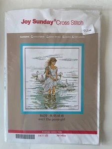 Joy Sunday Cross Stitch Kit - The Goose Girl - R439 - Picture 1 of 2