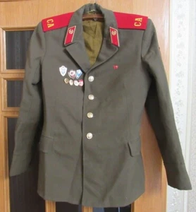 UNIFORME MILITAR SOVIÉTICO TÚNICA Y TRIUSERS de soldado infantería talla 48-5 - Imagen 1 de 4