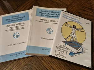 Paket Heilpraktikerprüfung 5 DVDs Schnürch / Schnura + 2 Kreawi Bücher - Bild 1 von 2