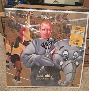 Prof - Liability 2LP Vinyl (COLOR VINYL) AUTOGRAPHED 100% OFFICIAL - Imagen 1 de 7