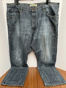 Wrangler Jeans Herren 40x30 Relaxed Straight Blau Dark Wash DENIM COWBOY WORKWEAR - Bild 1 von 8