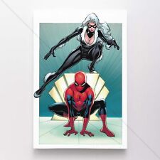 Spiderman Poster Canvas Amazing Spider-Man Marvel Comic Book Art Print #8608