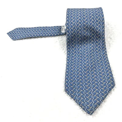 Authentic Hermes Necktie Vintage And Unique Unisex Silk Tie - Image 1 of 4