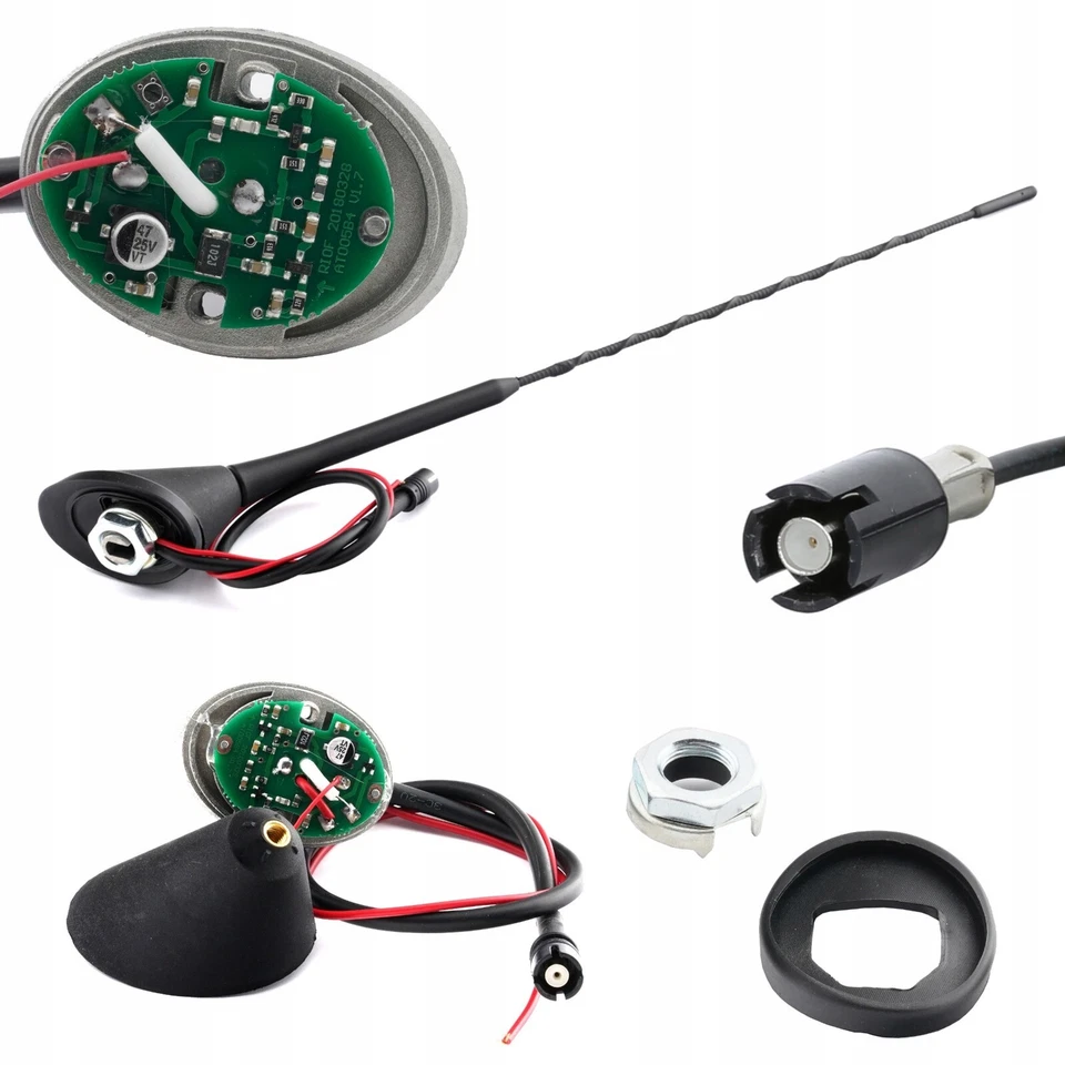 Auto Radio Dach Antennenfuß Stab Verstärker RAKU II 2 für AUDI TT 8J3 8N3 FV3 - Bild 1 von 4