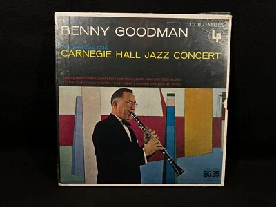 *SEALED* Benny Goodman 1938 Carnegie Hall Jazz Concert 2 LP Columbia OSL-160 (S) - Image 1 of 4