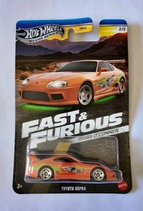 Hot Wheels 2024 Fast & Furious Brian O'Conner Series Toyota Supra Orange 2/5 S38 - Picture 1 of 2