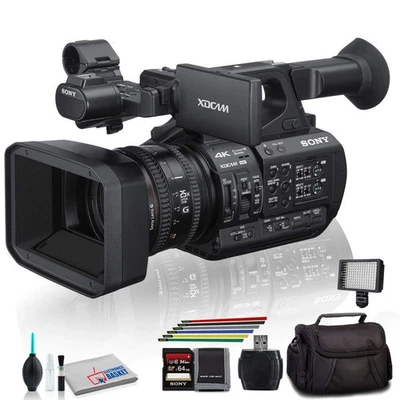 Sony PXW-Z190V 4K XDCAM Camcorder With Padded Case, LED Light, 64GB Memory Card - Image 1 of 4