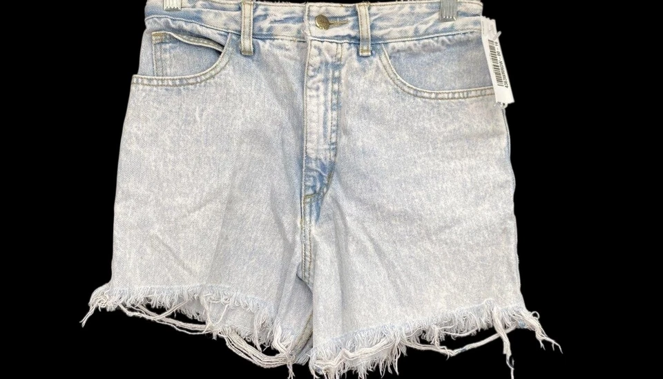 Pantalones Cortos Denim Georges Marciano Guess Vintage Años 80 EE. UU. Para Mujer’s Corte Envejecido Foto 1 de 3