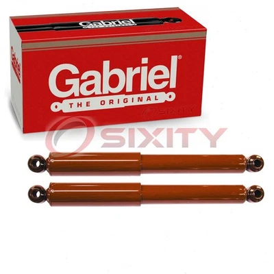 Amortiguadores traseros Gabriel 2 piezas para Jeep FC150 1961-1965 Spring Strut dq Foto 1 de 4