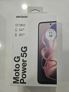 Verizon Motorola Moto G Power 2024 5G 128GB MOTXT2415VPP 8GB RAM Prepaid Phone - Picture 1 of 3