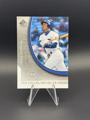 2005 SP Authentic #86 Ryne Sandberg Silver /299 Chicago Cubs - Image 1 of 2