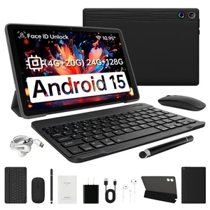 2025 Android 15 Tablet 24GB RAM 128GB ROM Dual Camera HD LCD 10.1 inch/11 inch - Picture 1 of 15
