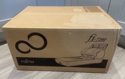 Fujitsu fi-7240 Document Scanner A4 Duplex Scanner ADF + Flatbed  *BNIB* - Image 1 of 3