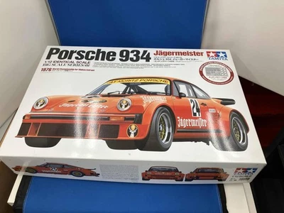 Tamiya 1/12 Porsche 934 Jägermeister Big Scale Model Kit w/ Etched Parts Rare - Image 1 of 4
