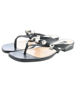Sergio Rossi Sandalen Damen Größe 37 schwarz Leder - Bild 1 von 9