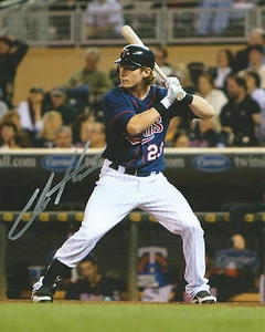 Chris Herrmann MINNESOTA TWINS Signed Autographed 8x10 Photo C4 COA GFA - Picture 1 of 1