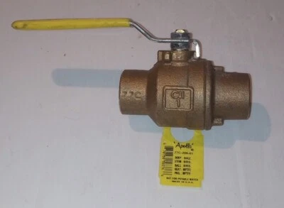 APOLLO 77C-205-01,  1" SOLDER BALL VALVE, NEW, FREE SHIPPING  - Image 1 of 4
