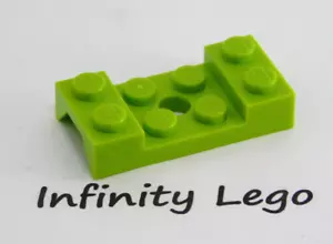 4 LEGO Lime Vehicle Car Mudguard 2 x 4 Arch with Hole (60212) - 4 Pieces - Bild 1 von 1