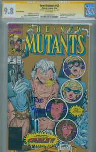 NEW MUTANTS #87 CGC 9.8 (1990) "SIGNED" by TODD McFARLANE !!! 2ND PRINTING !!! - Picture 1 of 2