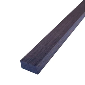 Listello Legno Massello di Wengè Grezzo mm 22 x Varie Misure x 1100 Listone - Foto 1 di 2